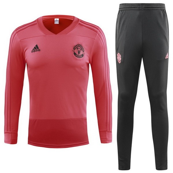 Chandal Del Manchester United 2018-2019 Rojo Claro